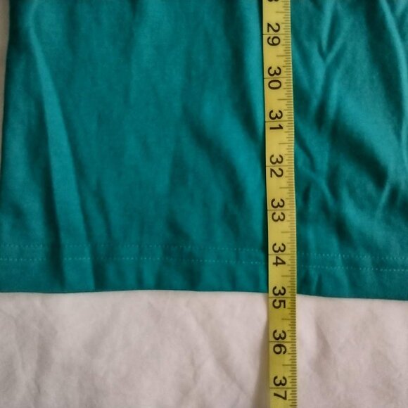 Roman's Green, sleeveless tank top, 1X, 35" long, 60% cotton, 40% polyester - Picture 10 of 10